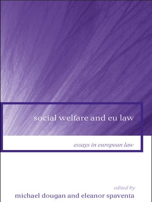 cover image of Social Welfare and EU Law